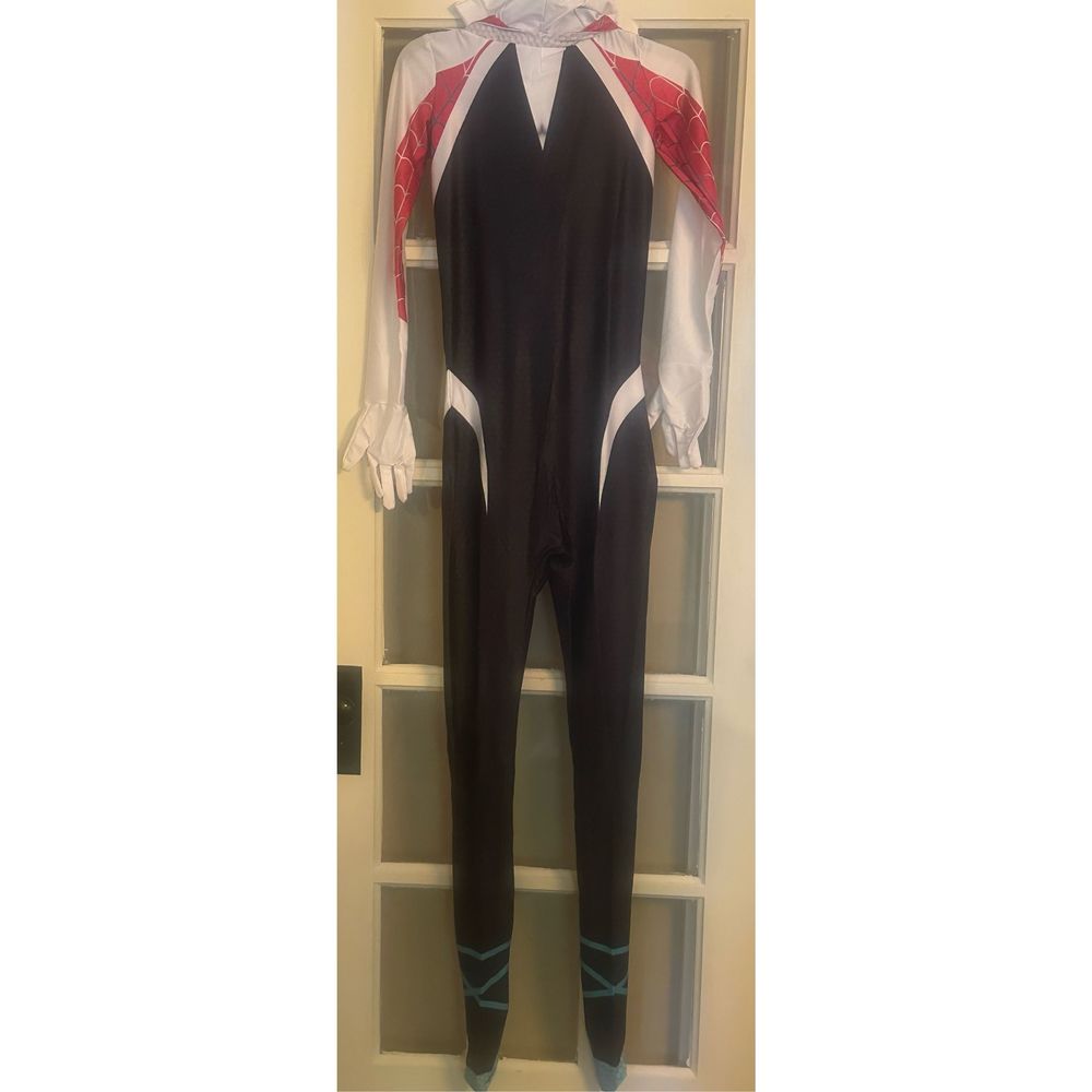 Gwen Stacy cosplay costume for adult. Size XL, Halloween cosplay costumes. - Picture 7 of 9